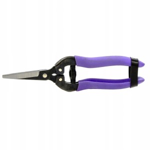 NOŻYCE DO KWIATÓW OGRODOWE GUMOWANE 180MM 605548