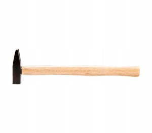 MŁOTEK ŚLUSARSKI 300G, TRZONEK DREWNIANY 02A203