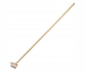 SZCZOTKA Z WYCINACZEM DO POLBRUKU 136 CM